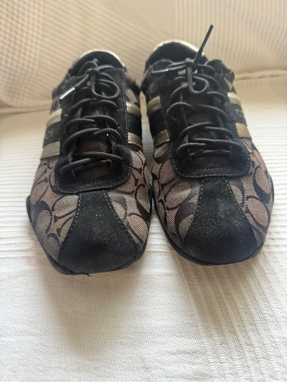 Coach Women’s Jayme Black and Brown Fashion Sneaker size 11 - Picture 7 of 8